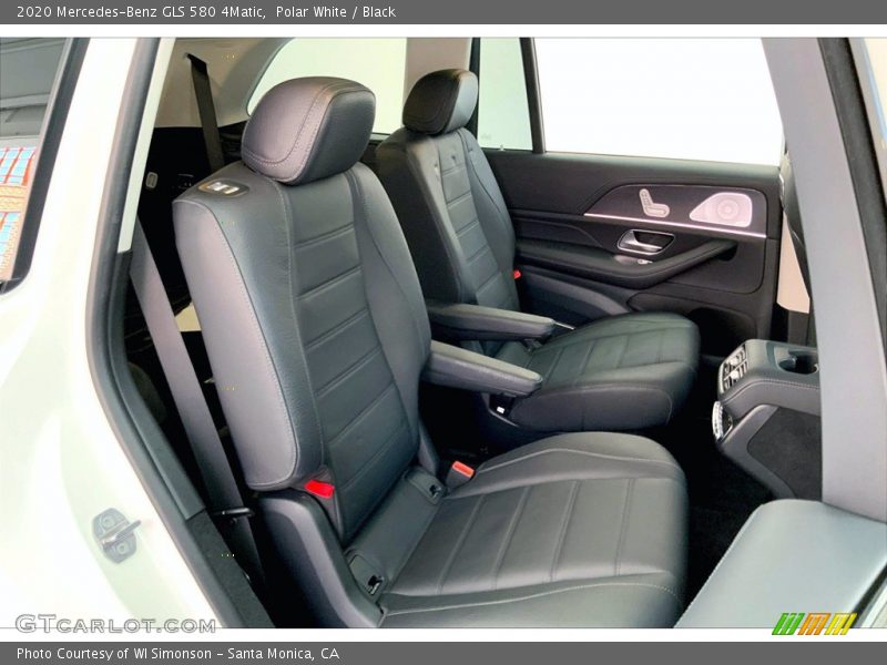 Rear Seat of 2020 GLS 580 4Matic