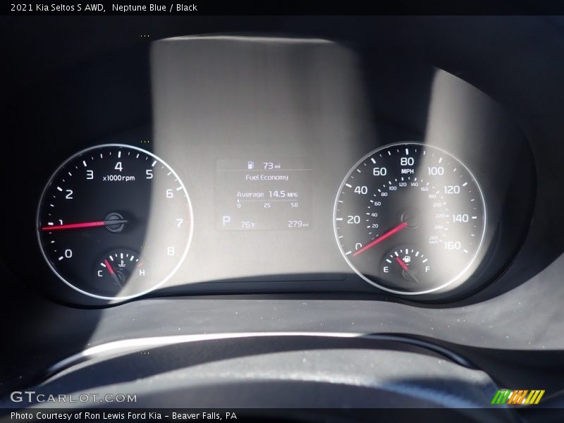 Neptune Blue / Black 2021 Kia Seltos S AWD