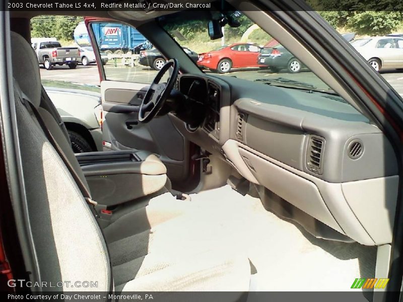 Redfire Metallic / Gray/Dark Charcoal 2003 Chevrolet Tahoe LS 4x4