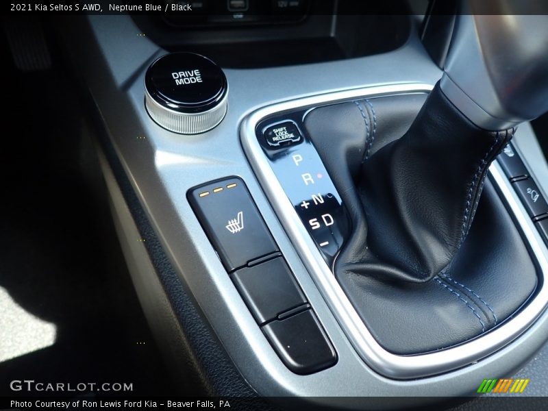 Neptune Blue / Black 2021 Kia Seltos S AWD