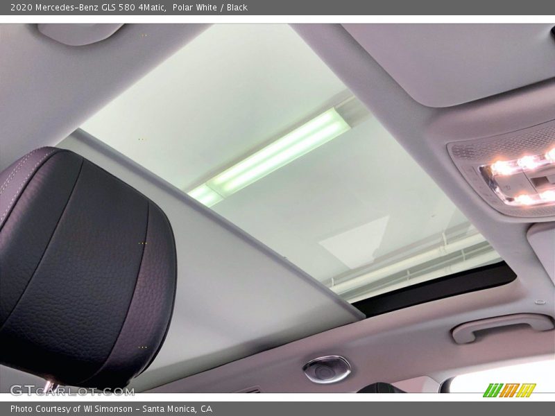 Polar White / Black 2020 Mercedes-Benz GLS 580 4Matic