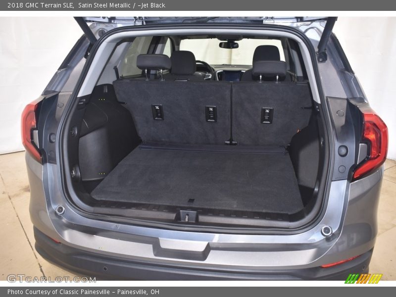 Satin Steel Metallic / ­Jet Black 2018 GMC Terrain SLE