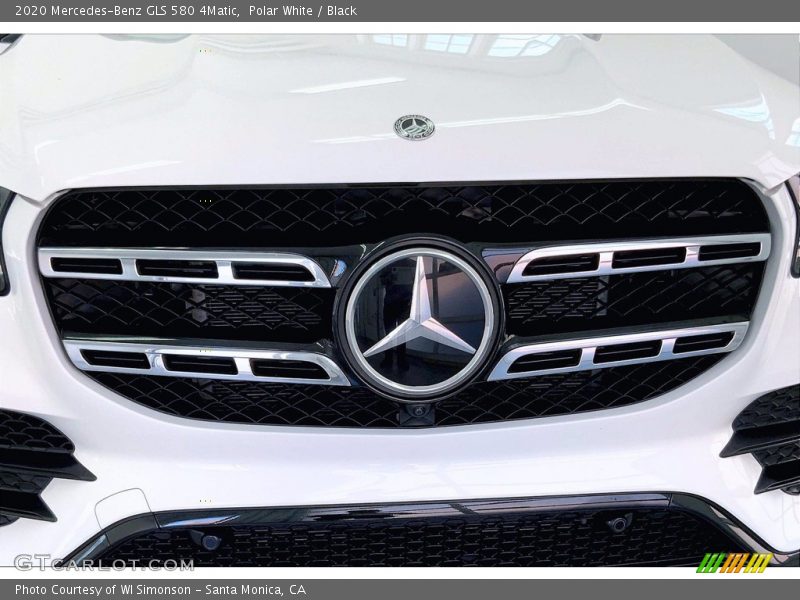 Polar White / Black 2020 Mercedes-Benz GLS 580 4Matic