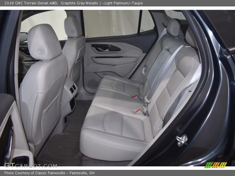 Graphite Gray Metallic / ­Light Platinum/­Taupe 2018 GMC Terrain Denali AWD