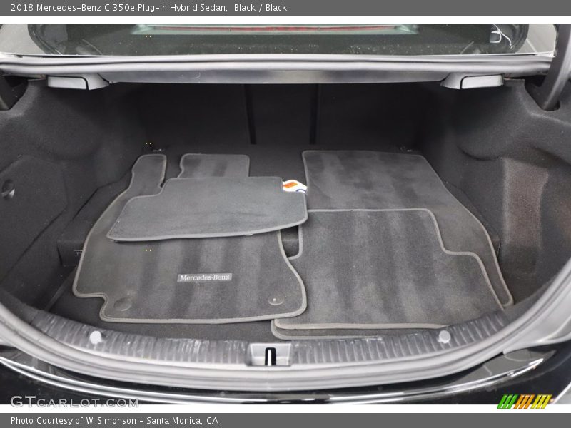 Black / Black 2018 Mercedes-Benz C 350e Plug-in Hybrid Sedan