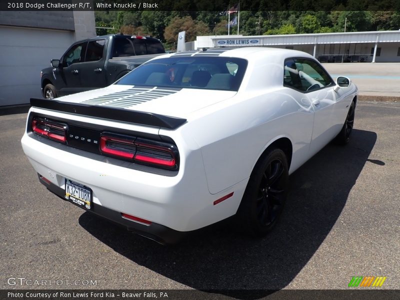 White Knuckle / Black 2018 Dodge Challenger R/T