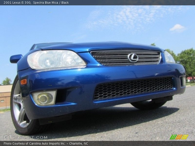 Spectra Blue Mica / Black 2001 Lexus IS 300