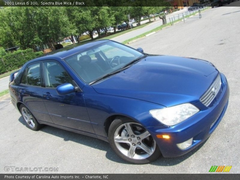Spectra Blue Mica / Black 2001 Lexus IS 300