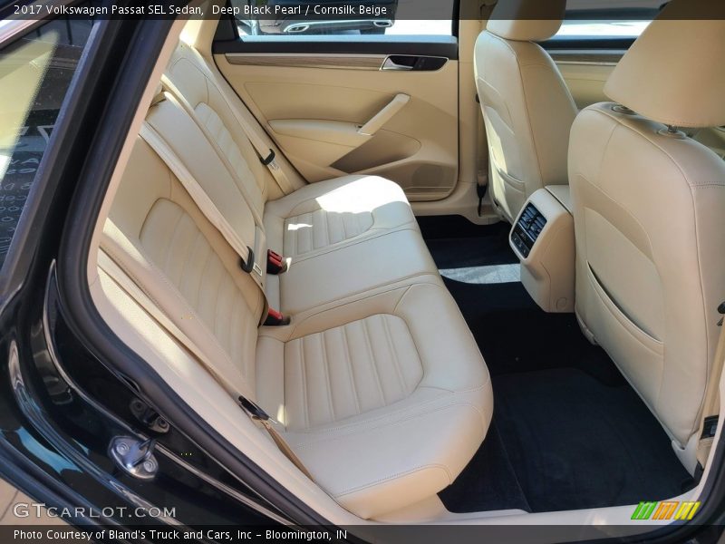 Deep Black Pearl / Cornsilk Beige 2017 Volkswagen Passat SEL Sedan