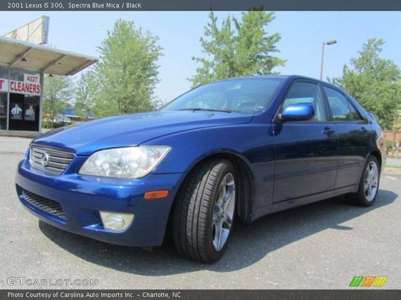 Spectra Blue Mica / Black 2001 Lexus IS 300