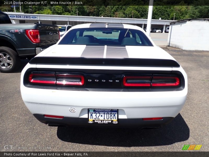 White Knuckle / Black 2018 Dodge Challenger R/T