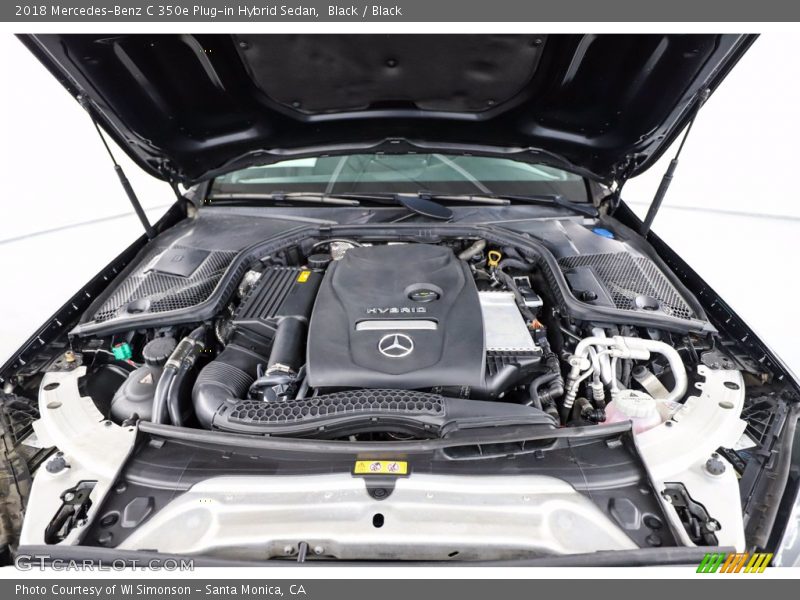 Black / Black 2018 Mercedes-Benz C 350e Plug-in Hybrid Sedan