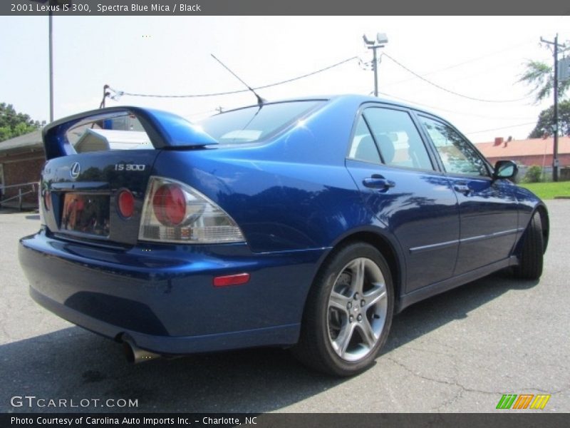 Spectra Blue Mica / Black 2001 Lexus IS 300
