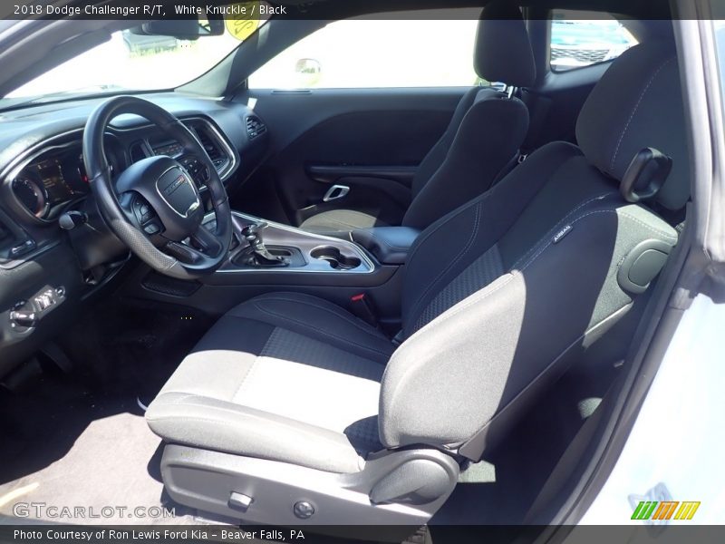 White Knuckle / Black 2018 Dodge Challenger R/T