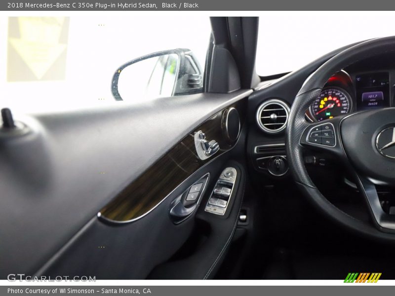 Black / Black 2018 Mercedes-Benz C 350e Plug-in Hybrid Sedan