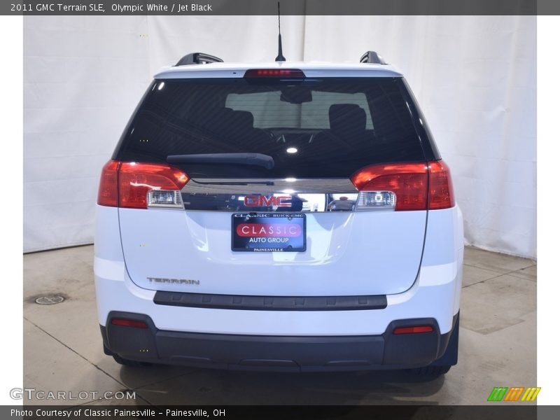 Olympic White / Jet Black 2011 GMC Terrain SLE