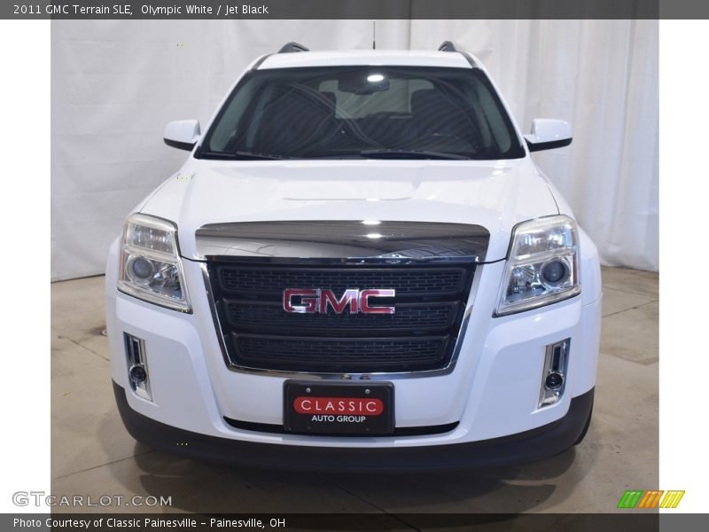 Olympic White / Jet Black 2011 GMC Terrain SLE