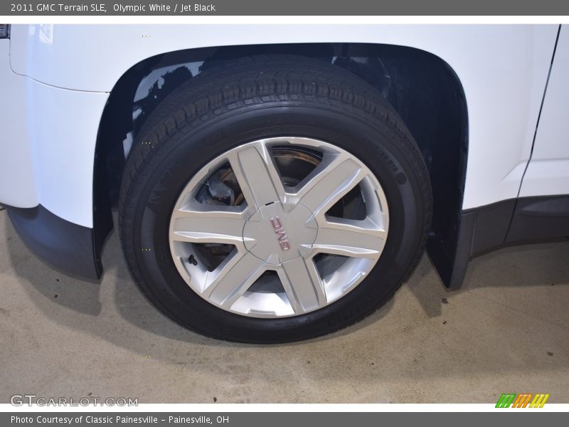 Olympic White / Jet Black 2011 GMC Terrain SLE