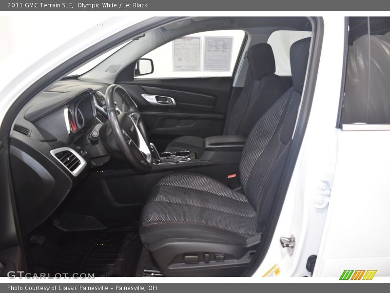 Olympic White / Jet Black 2011 GMC Terrain SLE