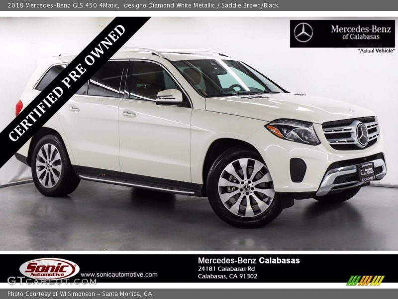 Dealer Info of 2018 GLS 450 4Matic