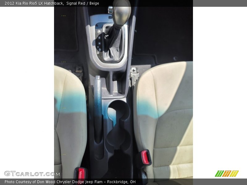 Signal Red / Beige 2012 Kia Rio Rio5 LX Hatchback