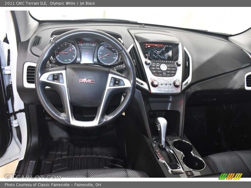 Olympic White / Jet Black 2011 GMC Terrain SLE