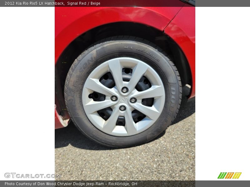 Signal Red / Beige 2012 Kia Rio Rio5 LX Hatchback