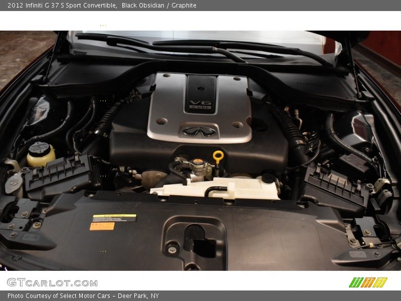 Black Obsidian / Graphite 2012 Infiniti G 37 S Sport Convertible
