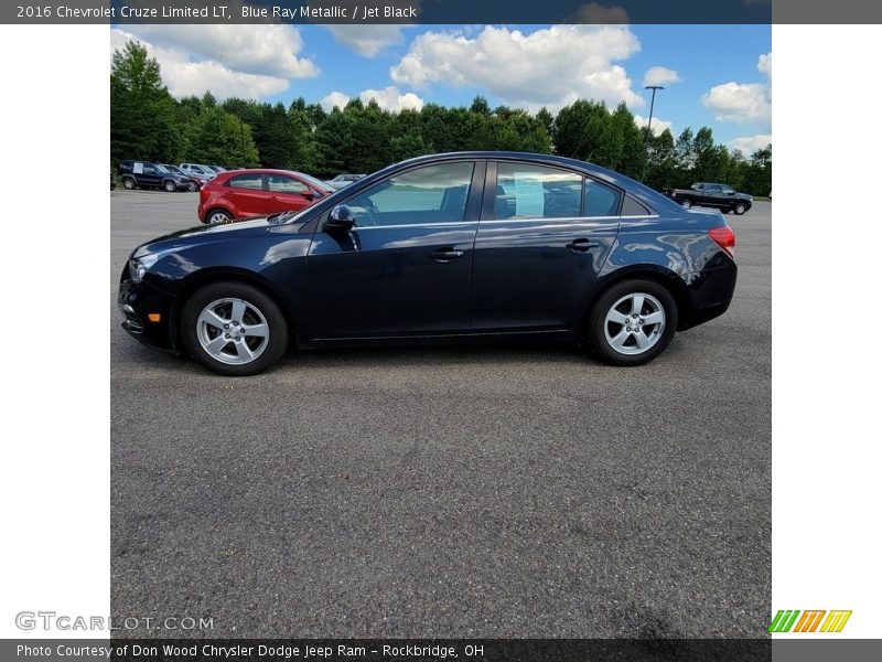 Blue Ray Metallic / Jet Black 2016 Chevrolet Cruze Limited LT