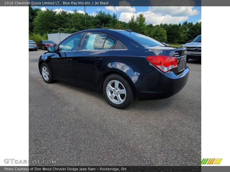 Blue Ray Metallic / Jet Black 2016 Chevrolet Cruze Limited LT