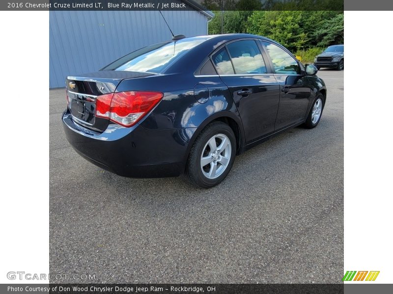 Blue Ray Metallic / Jet Black 2016 Chevrolet Cruze Limited LT