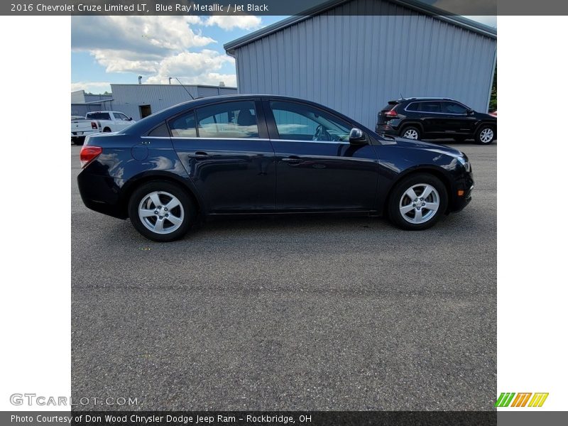 Blue Ray Metallic / Jet Black 2016 Chevrolet Cruze Limited LT