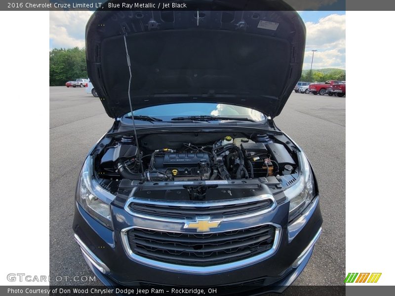 Blue Ray Metallic / Jet Black 2016 Chevrolet Cruze Limited LT