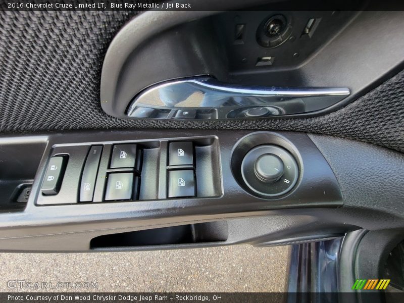 Blue Ray Metallic / Jet Black 2016 Chevrolet Cruze Limited LT
