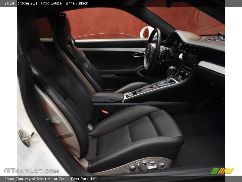 Front Seat of 2014 911 Turbo Coupe