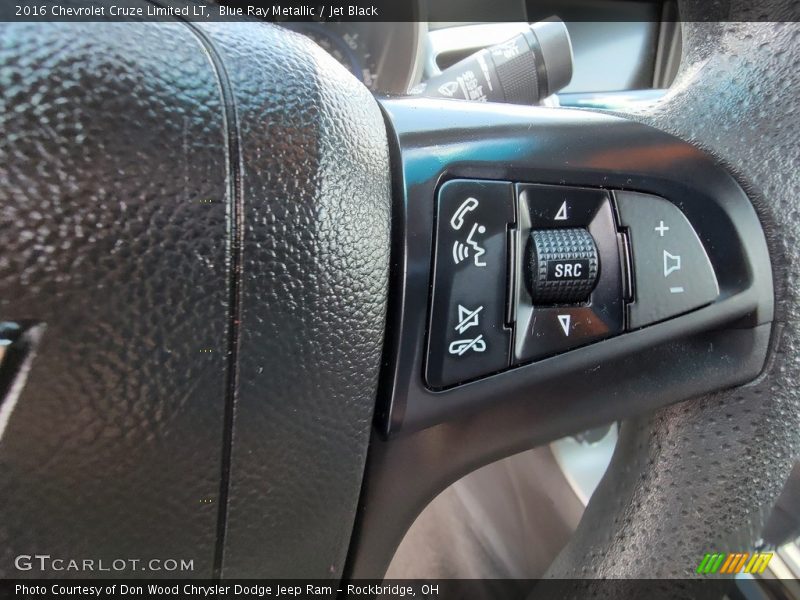Blue Ray Metallic / Jet Black 2016 Chevrolet Cruze Limited LT