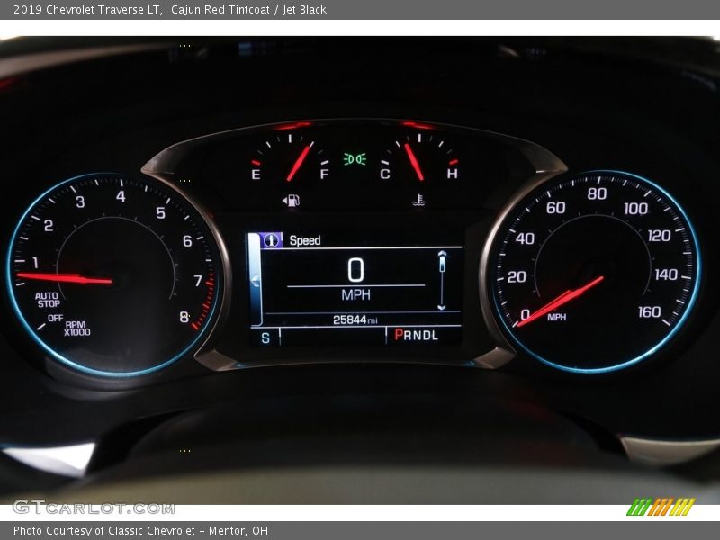 Cajun Red Tintcoat / Jet Black 2019 Chevrolet Traverse LT