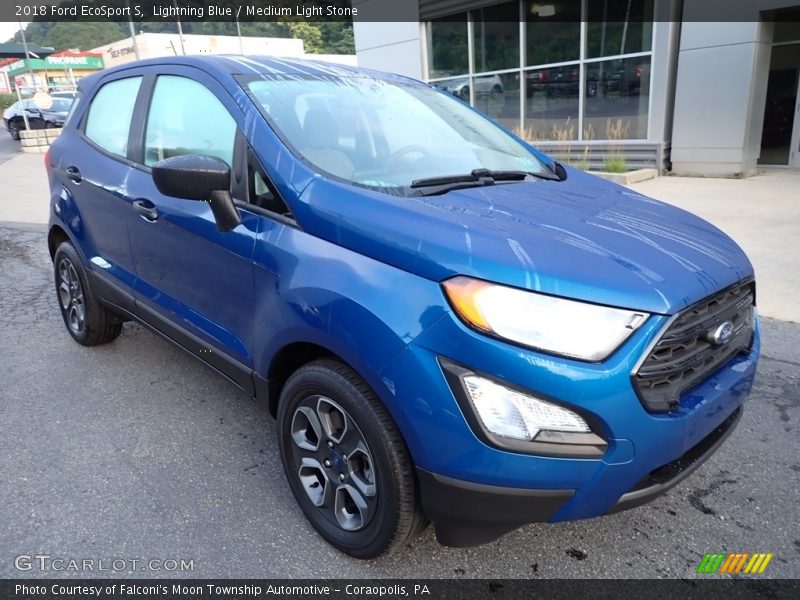  2018 EcoSport S Lightning Blue