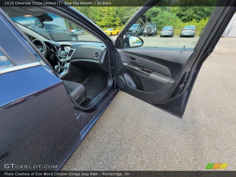 Blue Ray Metallic / Jet Black 2016 Chevrolet Cruze Limited LT
