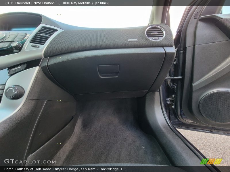Blue Ray Metallic / Jet Black 2016 Chevrolet Cruze Limited LT