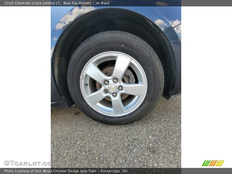 Blue Ray Metallic / Jet Black 2016 Chevrolet Cruze Limited LT