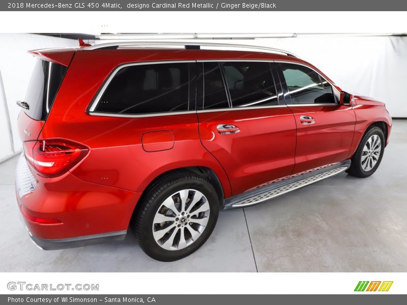  2018 GLS 450 4Matic designo Cardinal Red Metallic