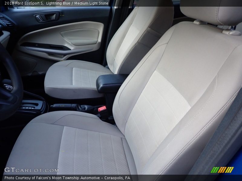 Lightning Blue / Medium Light Stone 2018 Ford EcoSport S