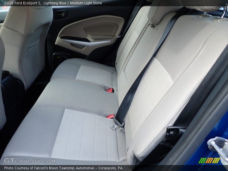 Lightning Blue / Medium Light Stone 2018 Ford EcoSport S