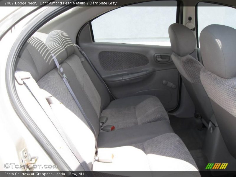 Light Almond Pearl Metallic / Dark Slate Gray 2002 Dodge Neon
