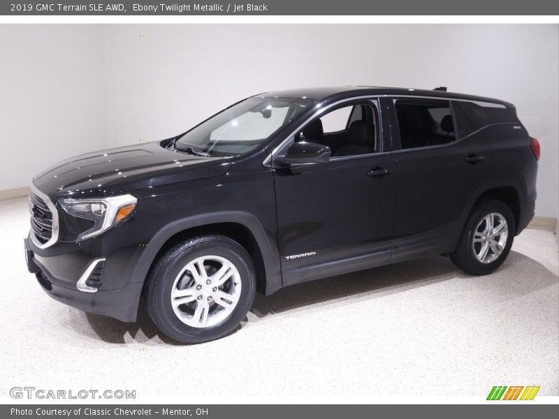 Ebony Twilight Metallic / Jet Black 2019 GMC Terrain SLE AWD