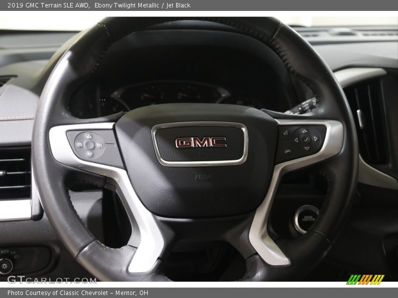Ebony Twilight Metallic / Jet Black 2019 GMC Terrain SLE AWD