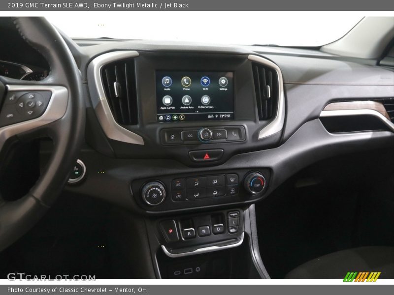 Ebony Twilight Metallic / Jet Black 2019 GMC Terrain SLE AWD