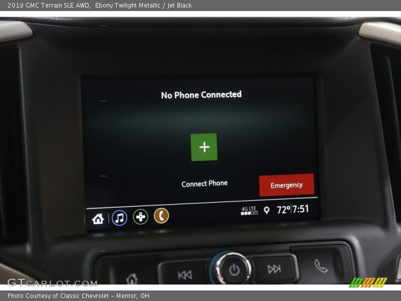 Ebony Twilight Metallic / Jet Black 2019 GMC Terrain SLE AWD