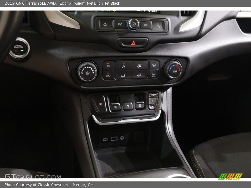 Ebony Twilight Metallic / Jet Black 2019 GMC Terrain SLE AWD